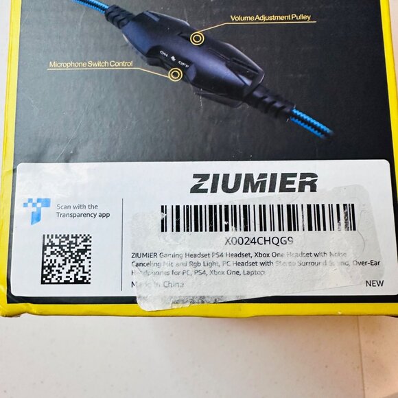 Ziumier Pro Gaming Headset Z66 With RGB Lighting & Noise Cancelling Mic - Picture 5 of 15